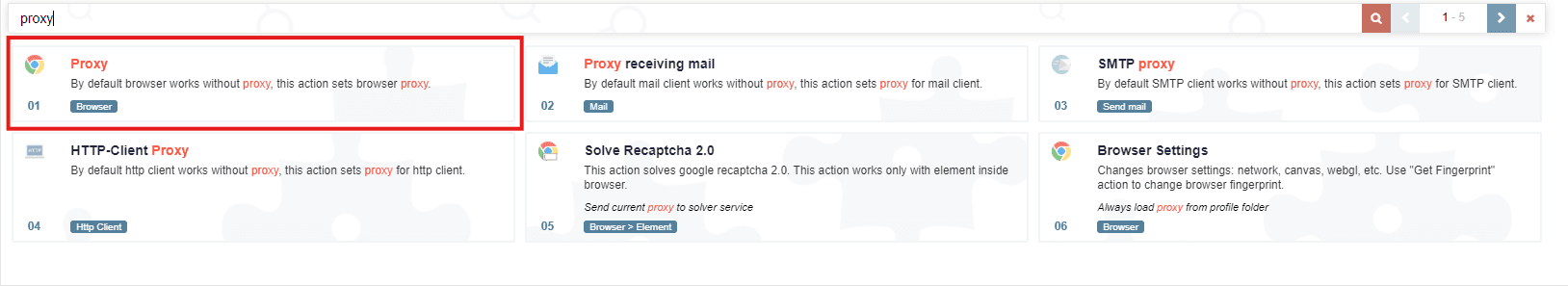 How to apply proxy in Browser Automation Studio