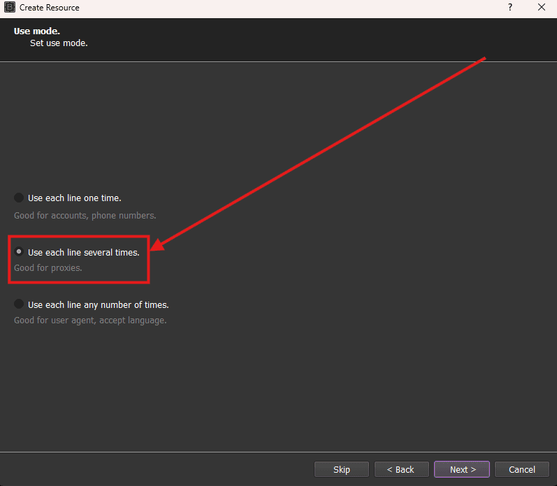How to apply proxy in Browser Automation Studio