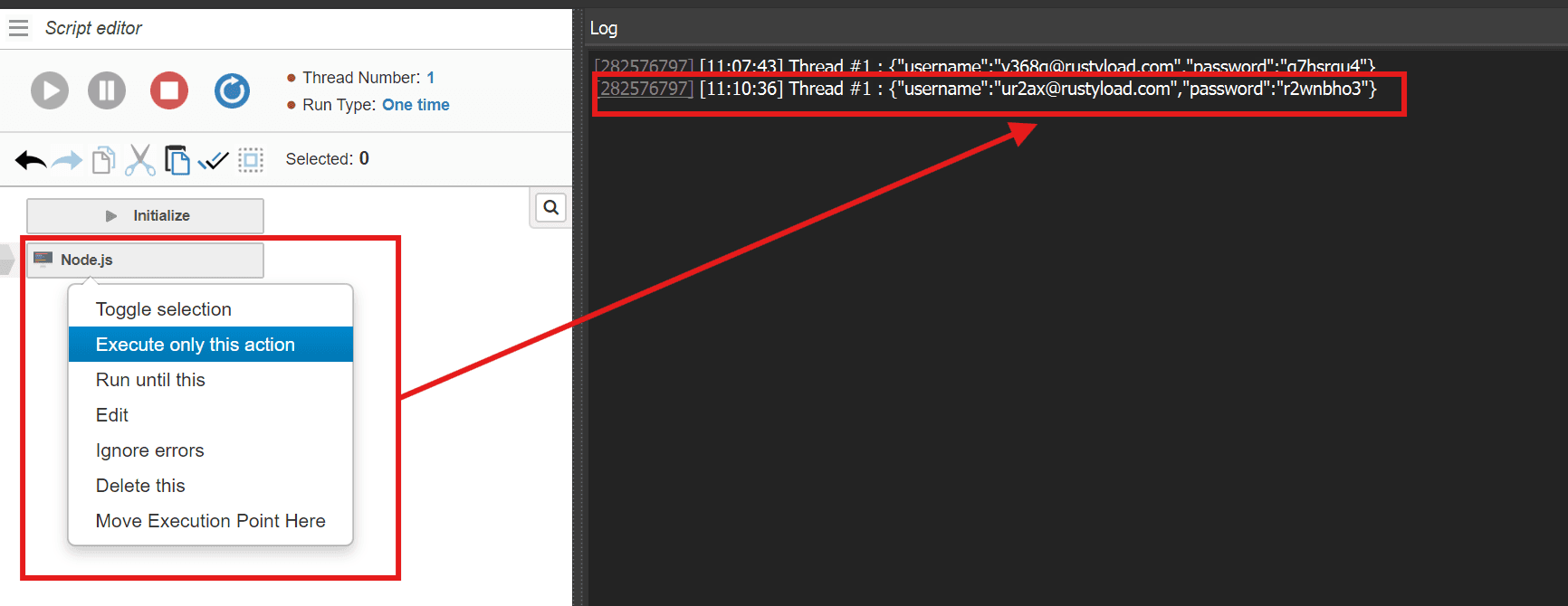 How to use NodeJS in Browser Automation Studio